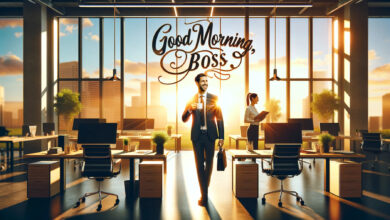 good morning boss