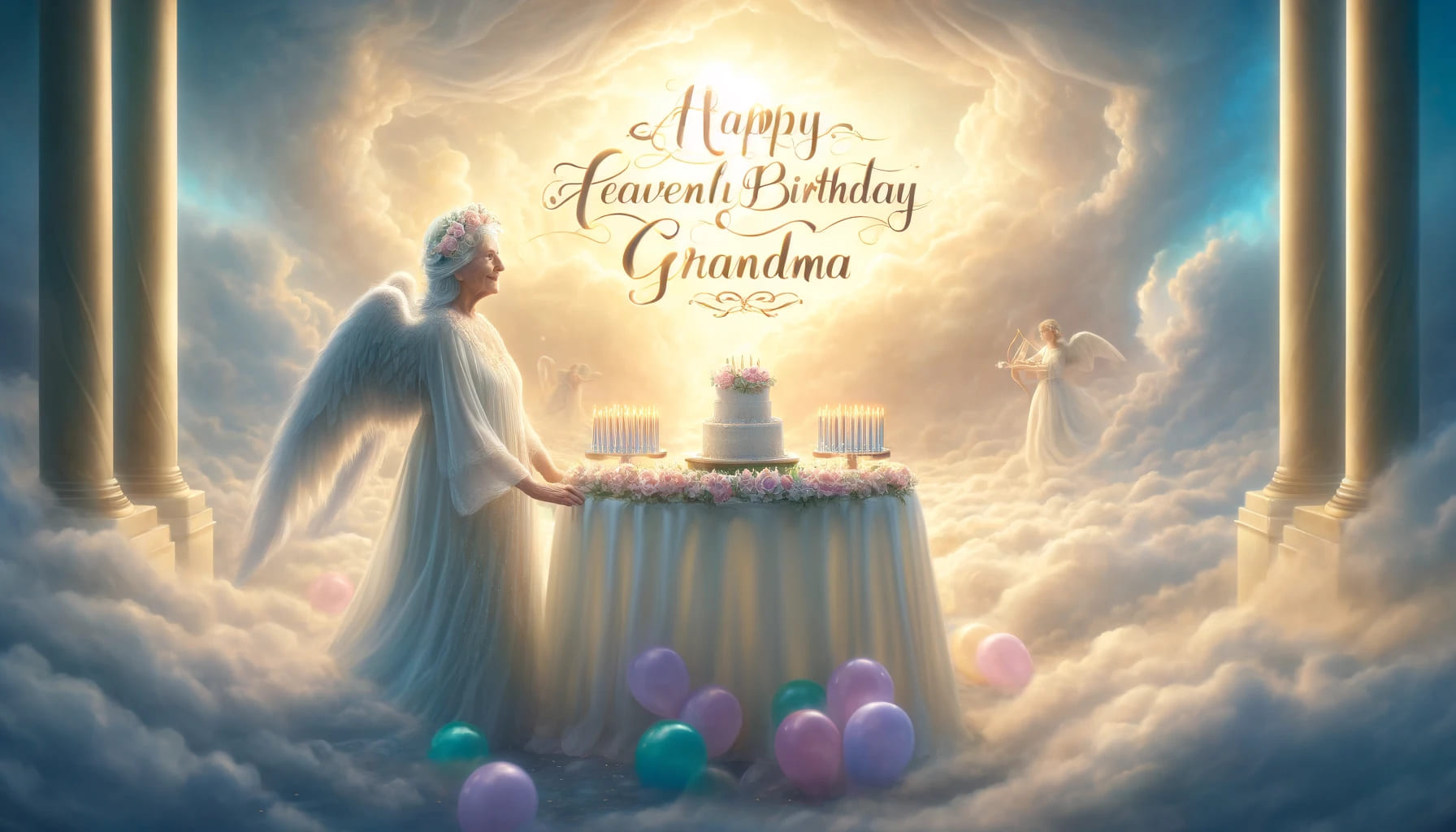 happy heavenly birthday grandma