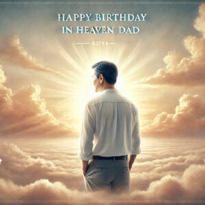 happy birthday in heaven dad poem