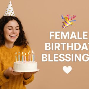 female birthday blessings